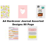 Freedom A5 Hard Cover Journal 80 Sheets assorted Designs 